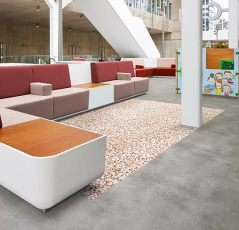 Forbo Modul'up compact material 659UP43C mercury slabstone фото 2 | FLOORDEALER